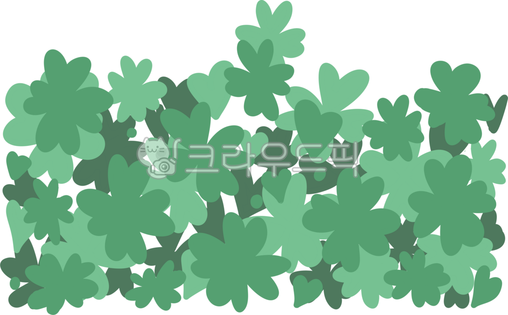Four-leaf clover,clover,plant,green,green,three-leaf clover,simple
