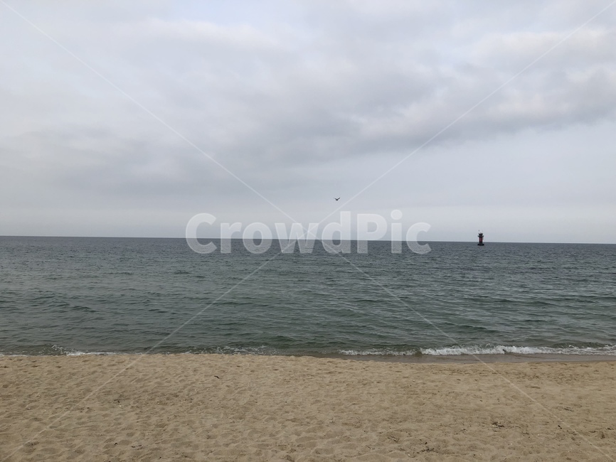 바다,흐림,날씨,강릉,경포대