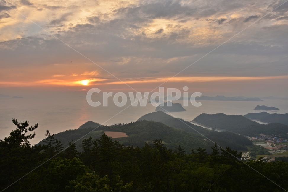 nature,자연,shoreline,해안선,water,물,sea,바다,coast,연안,outdoors,옥외,mountainrange,산맥,mountain,산,진도,금치산전망대,세방낙조,세방낙조일몰,자연,풍경,nature,landscape