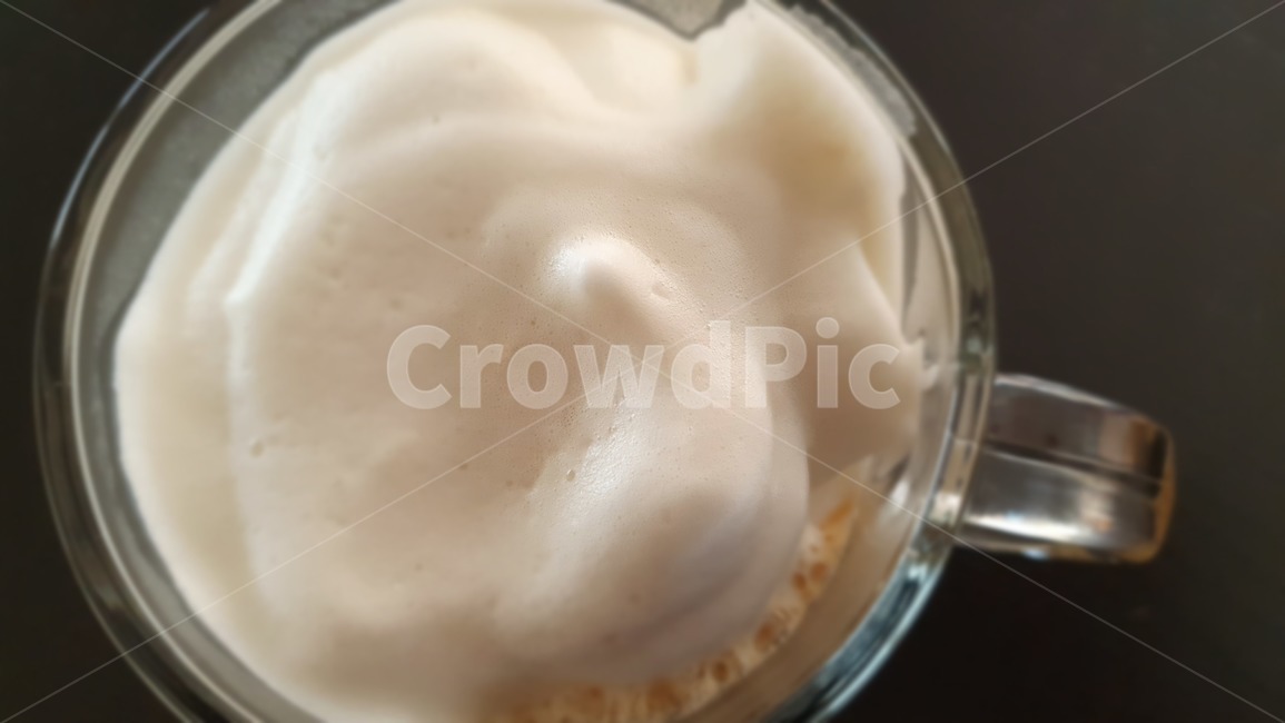 하얀우유거품,유리컵,white,milkfrothing,glassmugcup