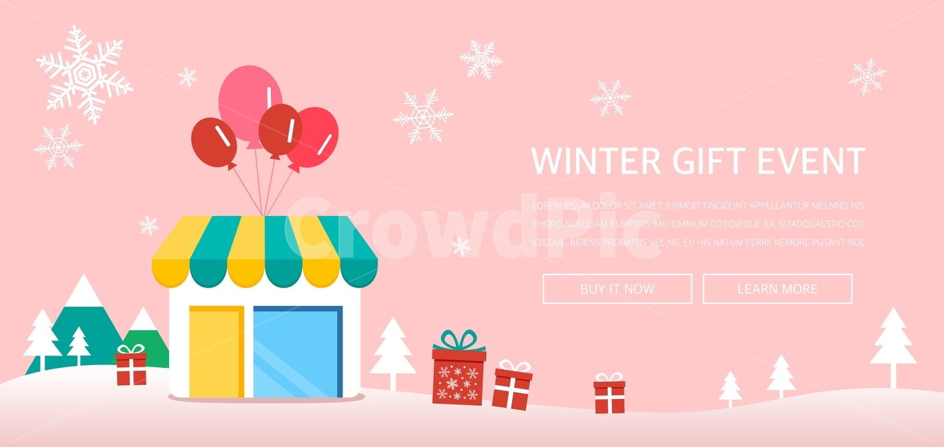 풍선,선물상자,눈,겨울,쇼핑,이벤트,팝업,배너,겨울,계절,winter,season,축제,행사,festival,carnival,event,그래픽,일러스트레이션,graphic,illustration