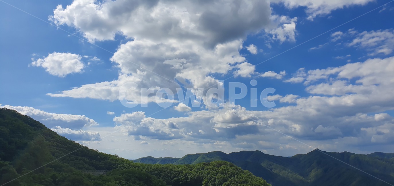 자연,구름,하늘,산,국내