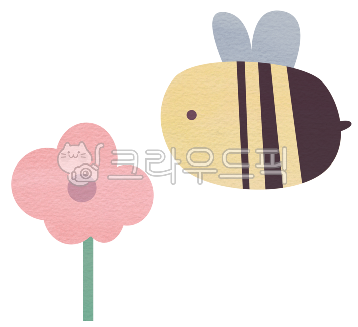 bee,bulletin board decoration,beeillustration,source,clip art,spring,pastel,character,drawing,watercolor paper,hand drawing,decorating,png,insects,childrens drawing,honeybee,Honey,watercolor,background,plant,bee design,new semester,pastel tone,colorful,ki