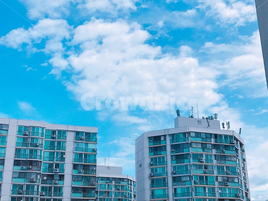 하늘,구름,자연,풍경,경치,아파트,cloud,sky