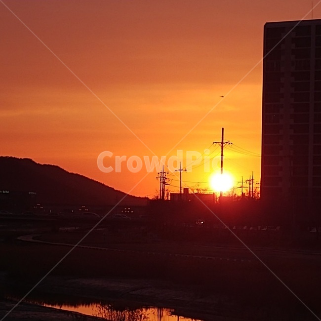 노을,하늘,sky,sunset,초저녁,빛,따뜻함,감성