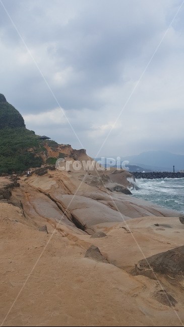 예류,야류,대만,예스진지,대만투어,타이완,바닷가,해변,대만바닷가,곶,cliff,자연
