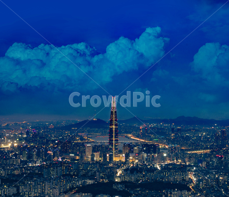 롯데타워,롯데월드타워,야경,도시,서울,랜드마크,빌딩,타워,구름,skyline,야경,밤,풍경,nightscape,night,landscape,도시,city,한국도시풍경,한국도시경관,korea cityscape,색깔,색상,색채,색감,color sense,color sensitivity,feeling of color,nature,자연,경치,outdoors,옥외,scenery
