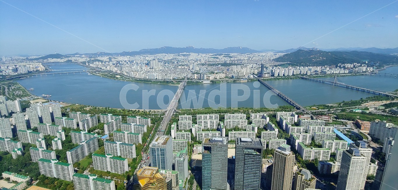 다리,도시,한강,먼산,파아란,도시,풍경,city,landscape,한국도시풍경,한국도시경관,korea cityscape,경치,outdoors,옥외,nature,자연,scenery,aerial view,조감도