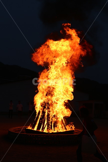 불,캠프파이어,수련회,fire,추억