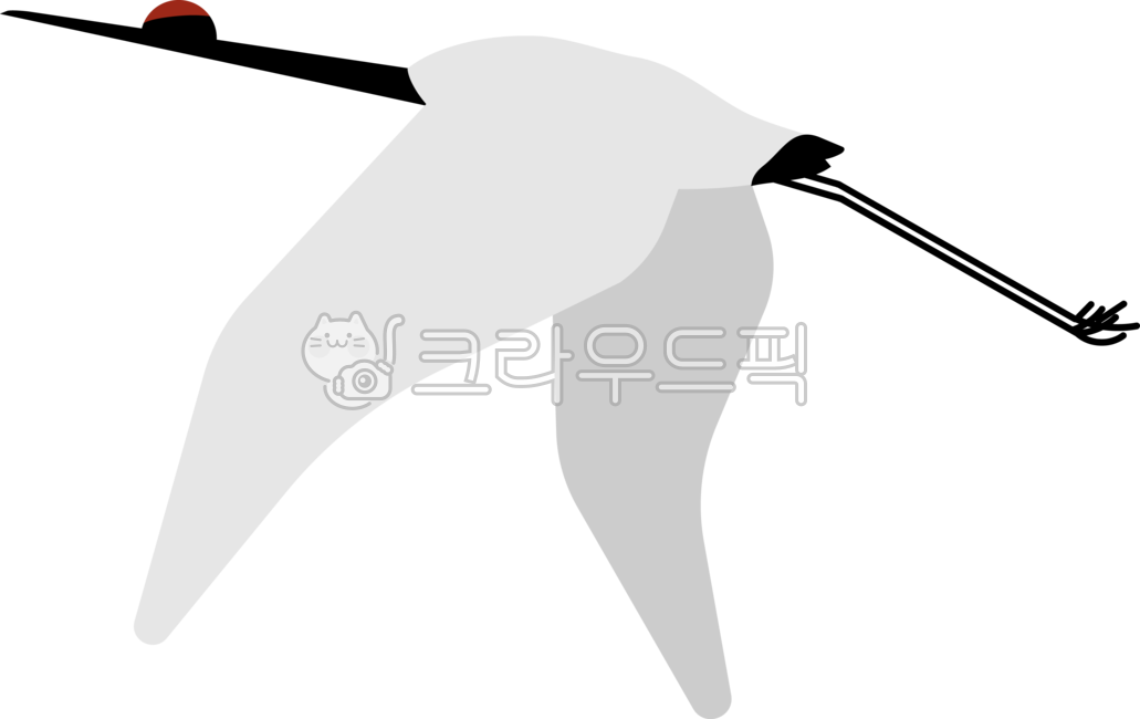 학, 새, 전통적, 두루미, 한국, 사진,이미지,일러스트,캘리그라피 - suuuuu01작가