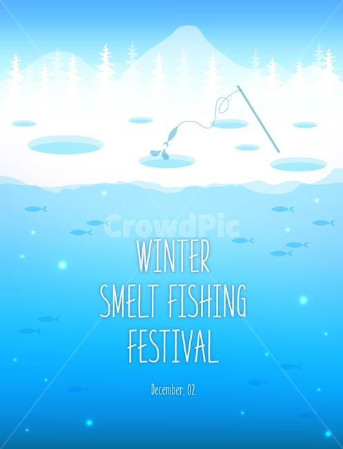 빙하,얼음,물고기,낚시,얼음낚시,바다,축제,페스티벌,겨울,계절,winter,season,축제,행사,festival,carnival,event,그래픽,일러스트레이션,graphic,illustration