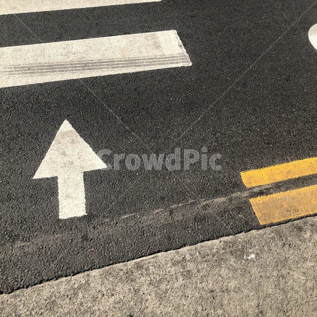 도로,길,횡단보도,화살표,michi,road,흰색,노랑,white,shiro,yellow,kiiro