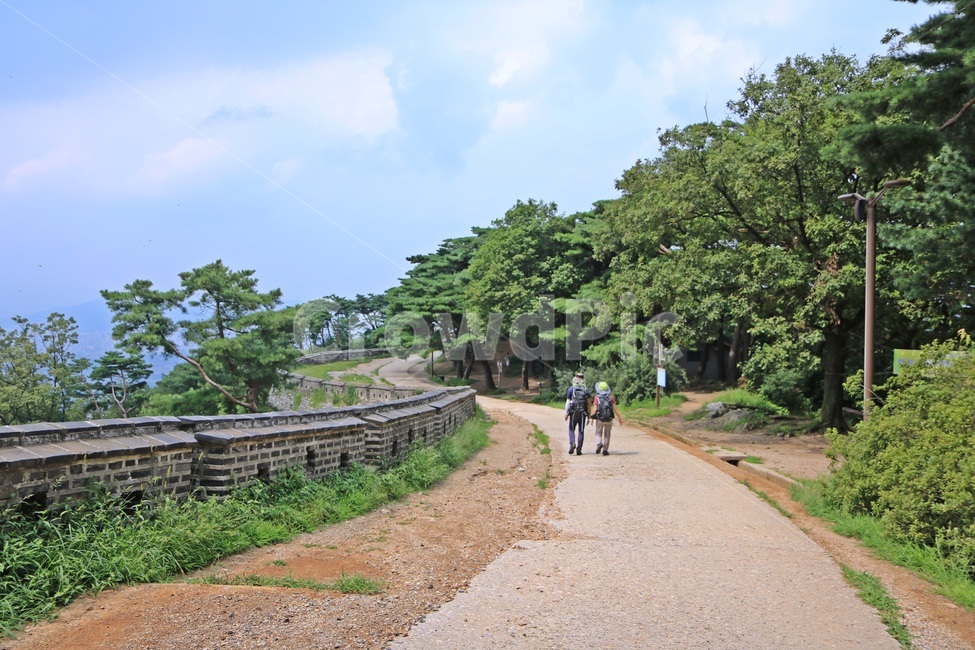남한산성,산성,namhansanseongfortress,mountainfortress,namhansanseong,자연,풍경,nature,landscape,한국자연풍경,한국자연경관,korea nature landscape,person,사람,human,인간,dirt road,흙길,gravel,자갈,road,도로,outdoors,옥외