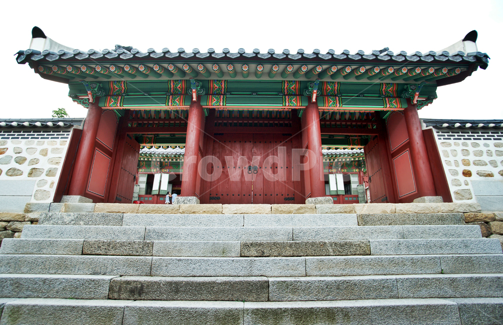 출입문,전각,외행전,행궁,남한산성,돌계단,3칸,단청,고건축