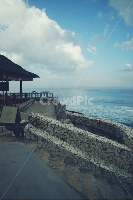 바다,sea,해변,beach,coast,구름,cloud,발리,bali,수평선,horizon,블루,blue,자연,풍경,nature,landscape,water,물,waterfront,워터 프론트,port,포트,pier,교각