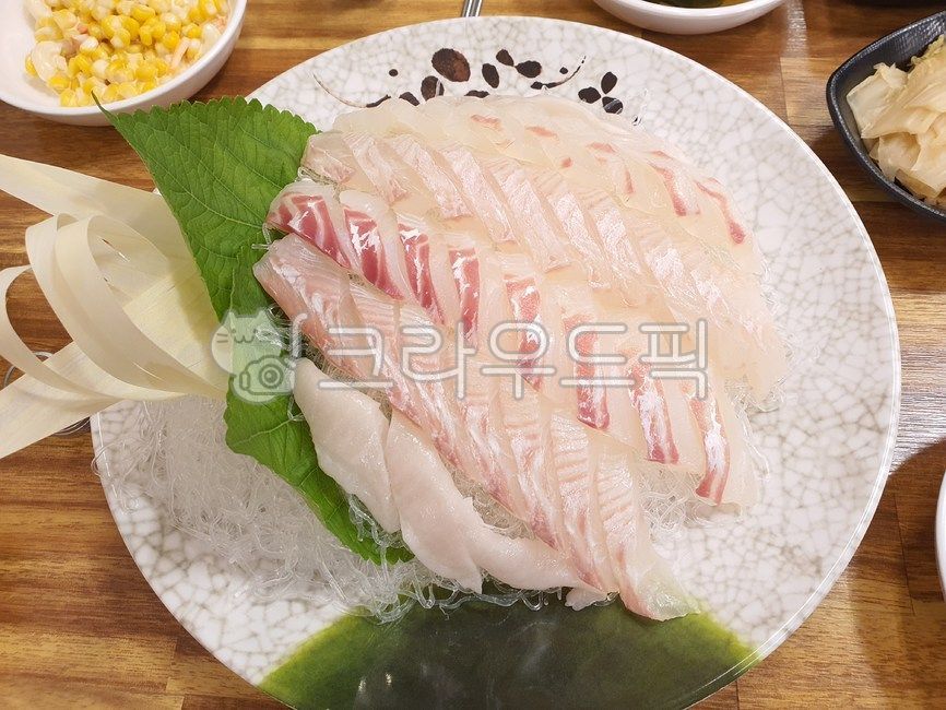 회, 사시미, 광어회, 참돔, 참돔회, 사진,이미지,일러스트,캘리그라피 - SoheeManga작가