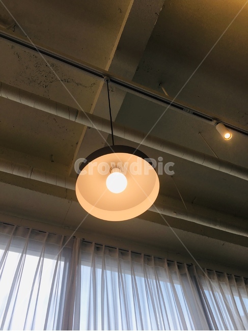 등,커튼,인테리어,전등,백열구