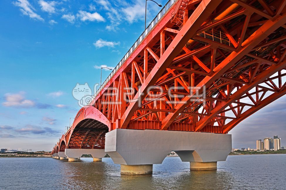 Han River Bridge,truss bridge,Seongsan Bridge,Truss method,Han River
