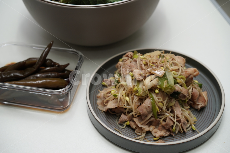 볶음,요리,고기,육류,육식,한식,반찬,음식,food,안주,콩나물,야채,음식,식재료,요리,food,cook,meal,dishes,food reserves