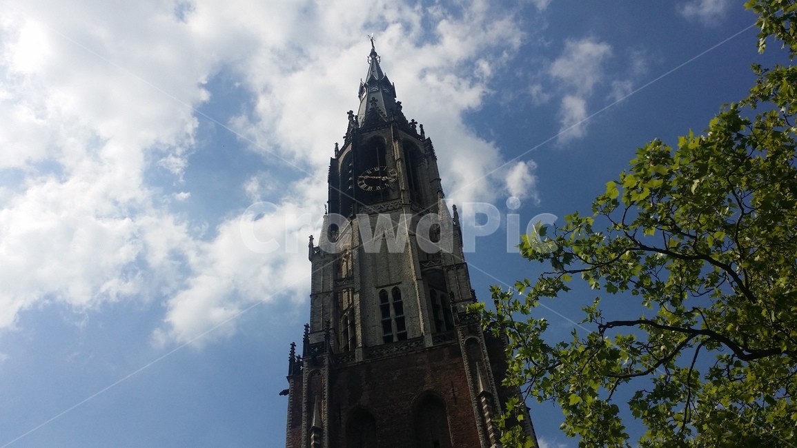 델프트,신교회,고딕양식,첨탑,church,nieuwe,delft,gothic