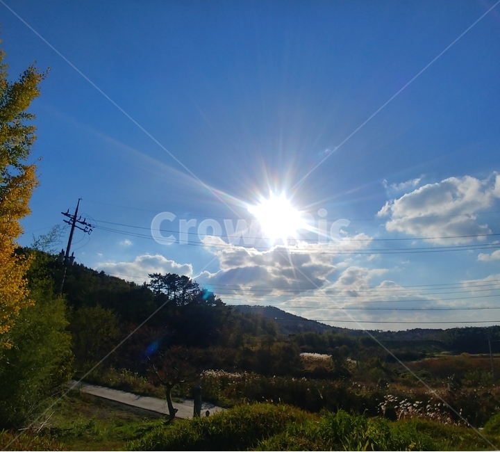 해,구름,아침,맑음,산,자연,풍경,nature,landscape,light,빛,flare,플레어,outdoors,옥외