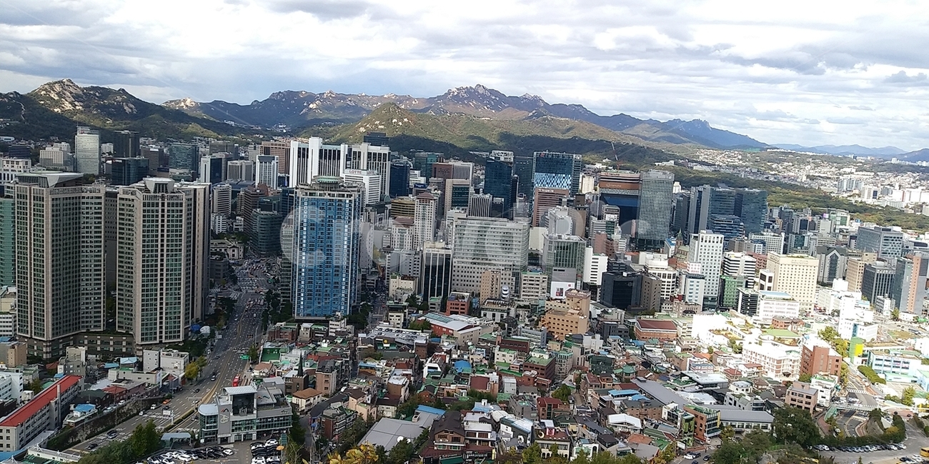 가을,풍경,건물,남산,도시