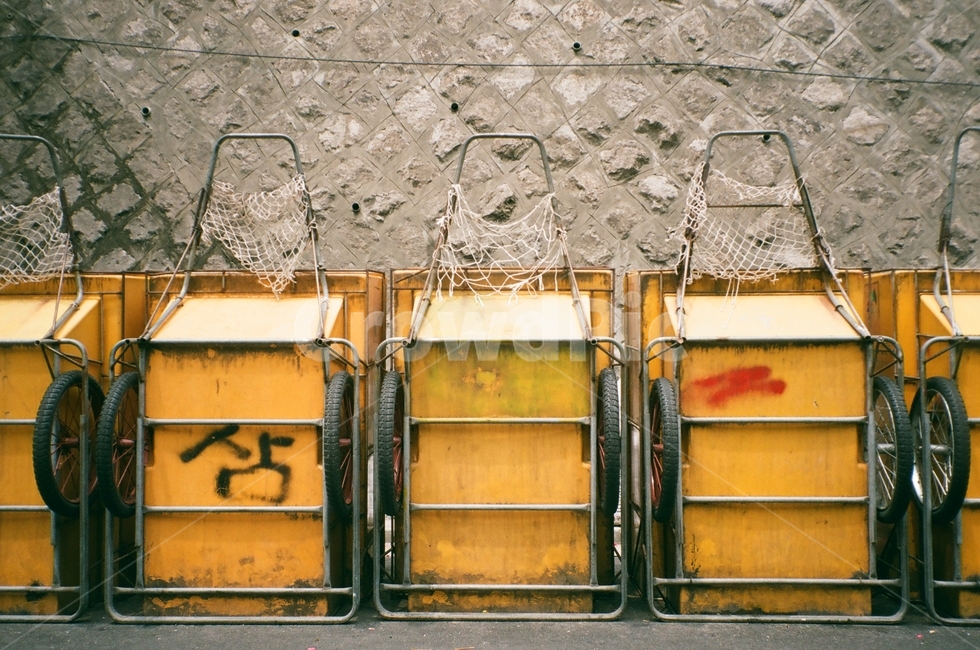 리어카,거리,노동,노동자,수레,필름