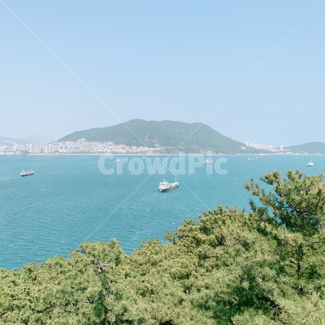 봄,spring,계절,season,바다,sea,봄바다,봄풍경,영도바다,영도풍경,수평선,horizen