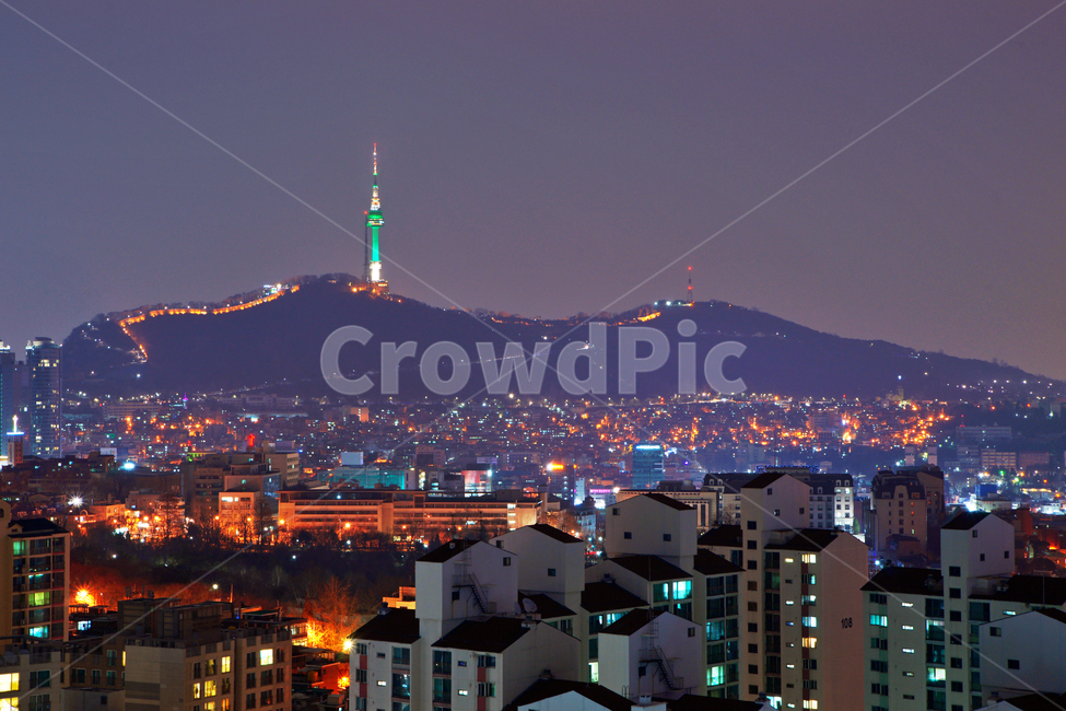 공덕동,마포,공덕교차로,도심야경,서울야경,아파트,야경,남산,야경,밤,풍경,nightscape,night,landscape