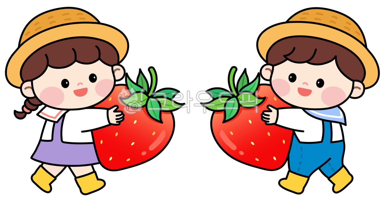 딸기,과일,봄,딸기이미지,딸기그림,딸기일러스트,스트로베리,시즌,계절,딸기축제,페스티벌,농부,아이,어린이,귀여운,꼬마,딸기체험,딸기따기체험,딸기수확,밀짚모자,농부캐릭터,농부그림,딸기밭,딸기따기,딸기농장,red,strawberry,fruit,food,berry,hat