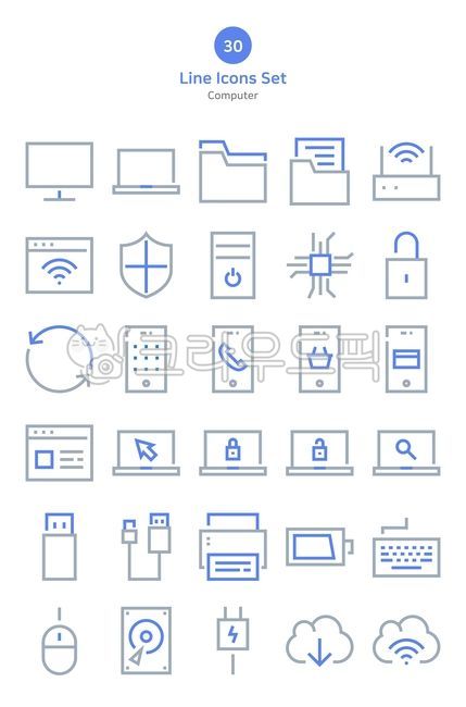 라인아이콘,비즈니스,벡터,아이콘세트,라인,픽토그램,아이콘,컴퓨터,모니터,노트북,파일,폴더,일,업무,서류,라우터,공유기,와이파이,인터넷,보안,방패,본체,cpu,자물쇠,열림,로그인,새로고침,화살표,스마트폰,전화,통화,전화기,쇼핑,쇼핑몰,카드,커서,검색,돋보기,usb,저장장치,케이블,프린터,인쇄,배터리,키보드,마우스,하드디스크,hdd,플러그,전기,전선,구름,다운로드,클라우드컴퓨팅,icon,line,outline,vector,set,business,online,computer,file,internet,아이콘,icon