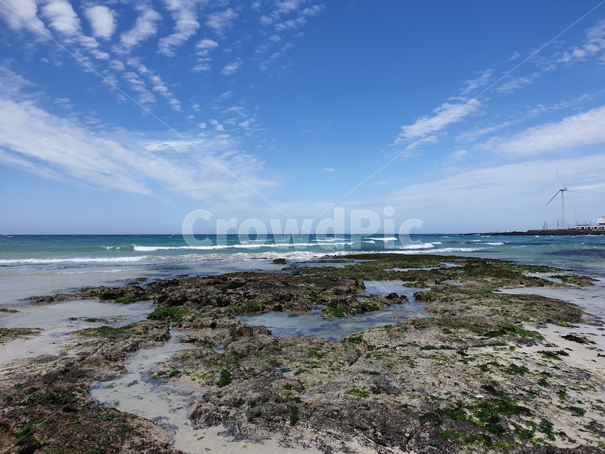 제주,바다,하늘,여름,풍경,구름,jeju,summer,sea,sky