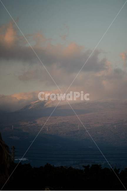 제주도,한라산,설경,제주,풍경,해질녘,구름,겨울,계절,winter,season,자연,풍경,nature,landscape,outdoors,옥외