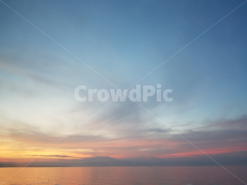 nature,자연,outdoors,옥외,sky,하늘,노을,sea