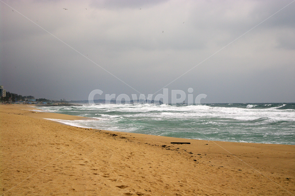 하늘,바다,파도,해변,모래사장,해변,바다,beach,sea