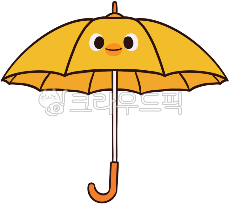 우산,캐릭터우산,노란우산,어린이우산,오리우산,동물우산,캐릭터