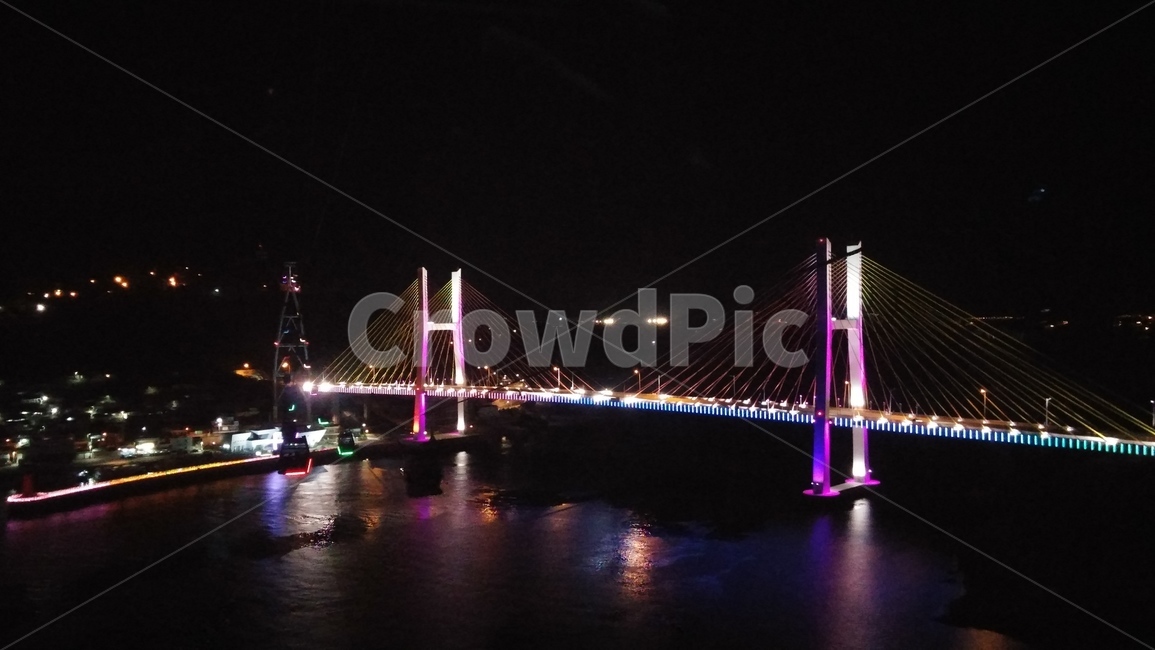 여수,다리,야경,네온,밤,건물,building,bridge,야경,밤,풍경,nightscape,night,landscape,도시,city,한국도시풍경,한국도시경관,korea cityscape