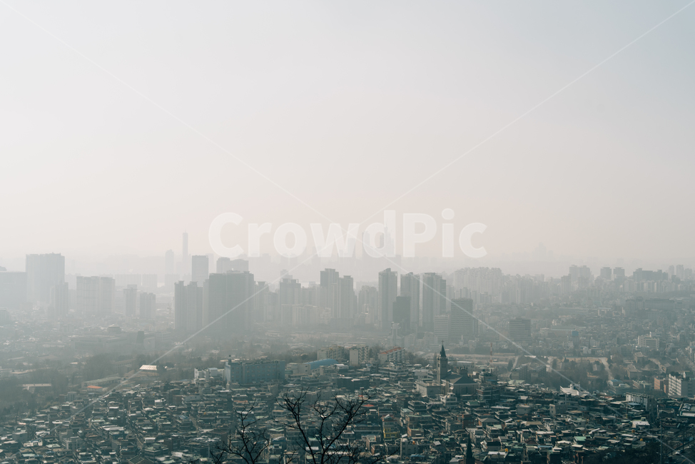 서울,미세먼지,빌딩,건물,실루엣,서울풍경,도시,풍경,city,landscape,한국도시풍경,한국도시경관,korea cityscape,nature,자연,building,town,urban,어반,metropolis,중심지,시티