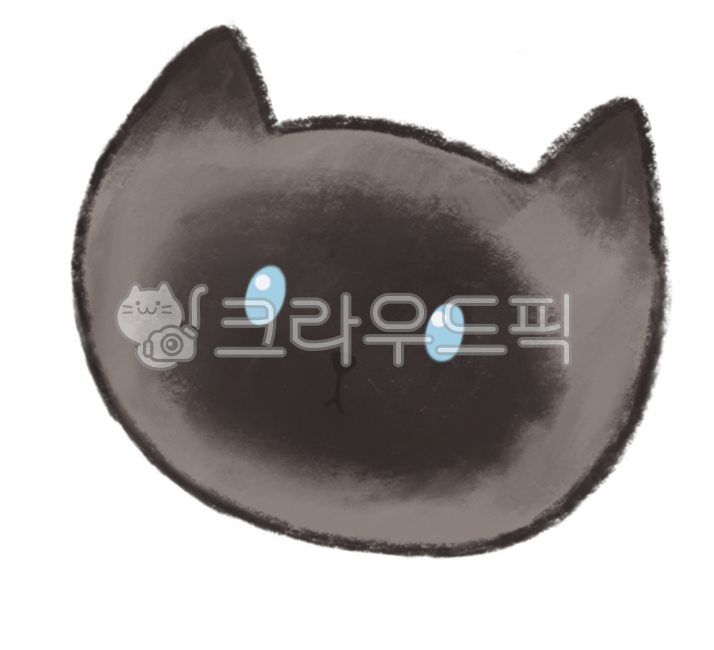 cat,friend,hand drawing,colored pencil,crayon,crayon,cute,baby,face,head,front,Siamese cat,pet,animal,decoration,sticker,fairy tale