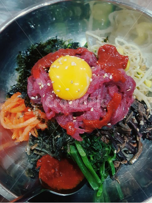 육회비빔밥,육회,한식,한국음식,비빔밥,koreanfood,bibimbob