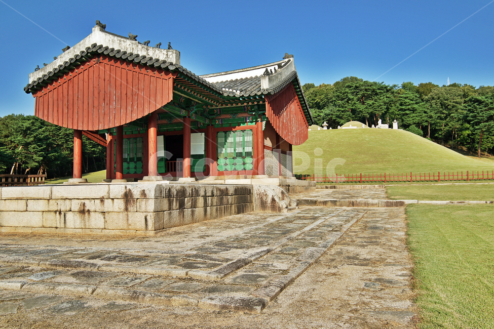 정자각,제사,명릉,서오릉,숙종,인현왕후,조선시대,왕릉,조선왕릉,무덤,쌍릉