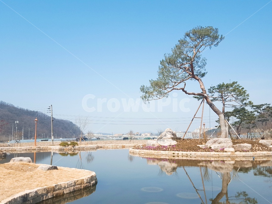 소나무,호수,풍경,하늘,산,자연,풍경,nature,landscape