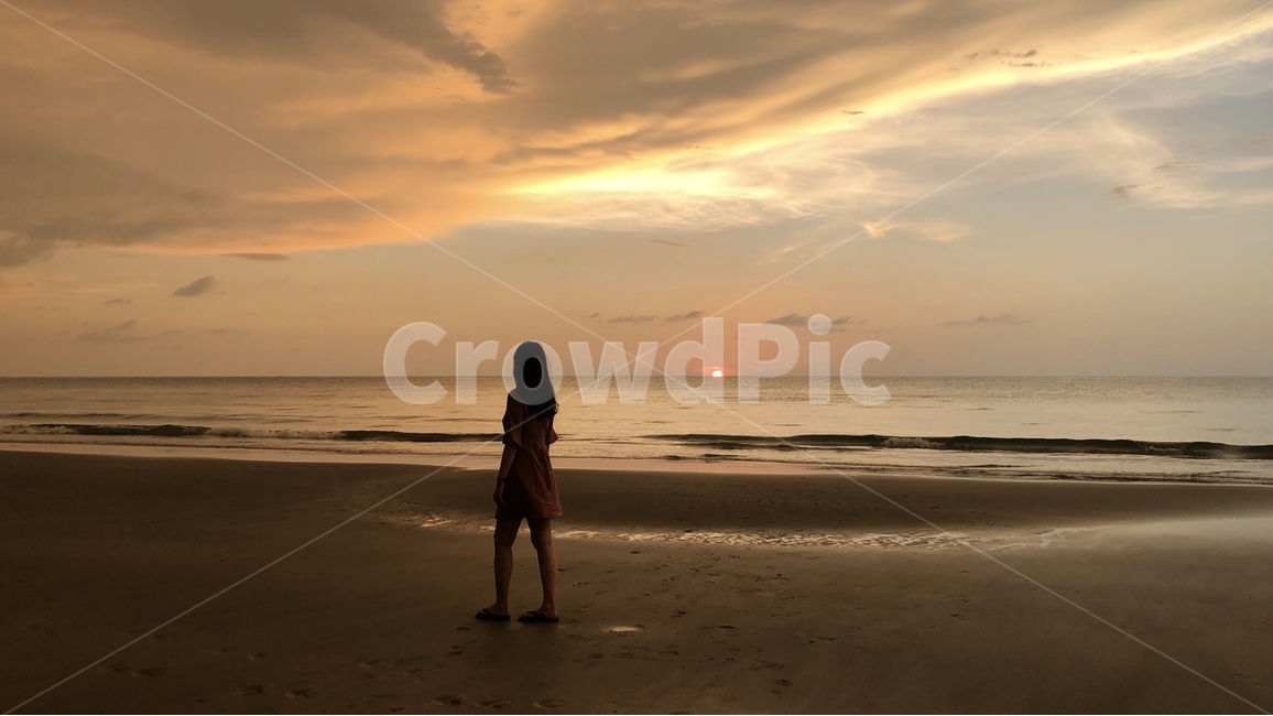 선셋,코타키나발루,노을,여행,저녁하늘,휴양지,바다,해변,감성