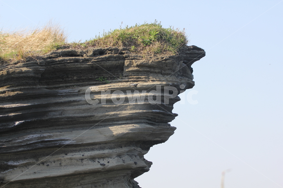 outdoors,옥외,nature,자연,cliff,낭떠러지,풍화,단층,송학산,제주,제주도,jeju,jeju island