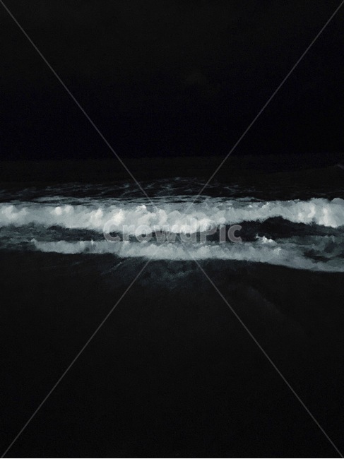 tide,ocean,night sea,wave,black sea