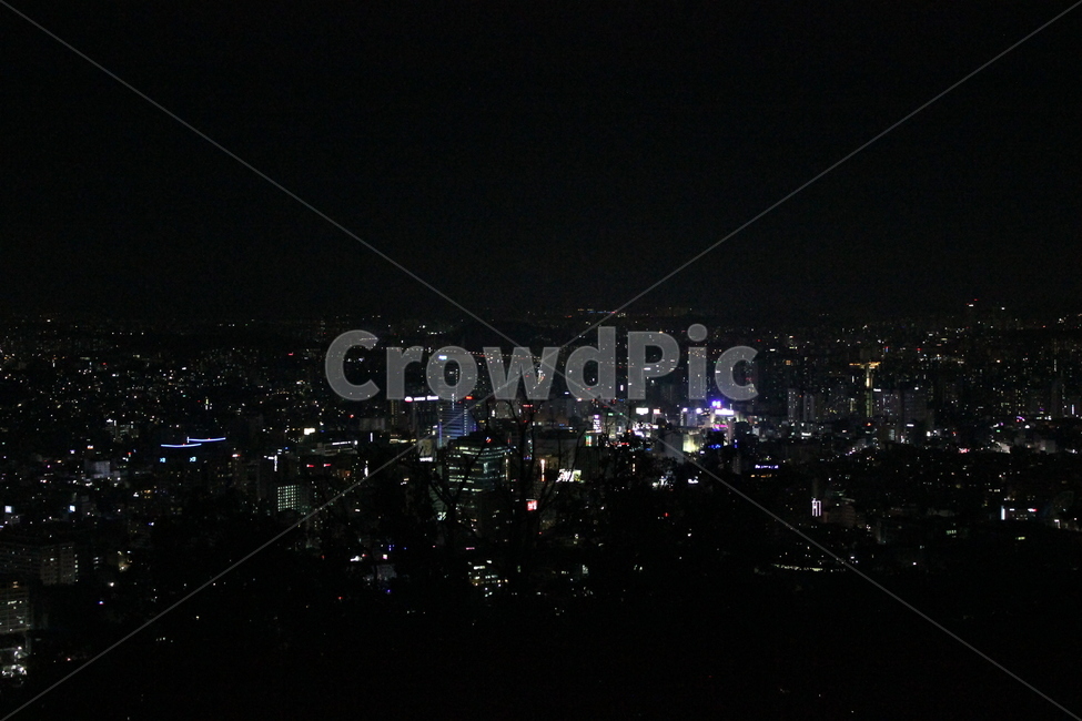 남산,야경,도시,작은불빛,검은색