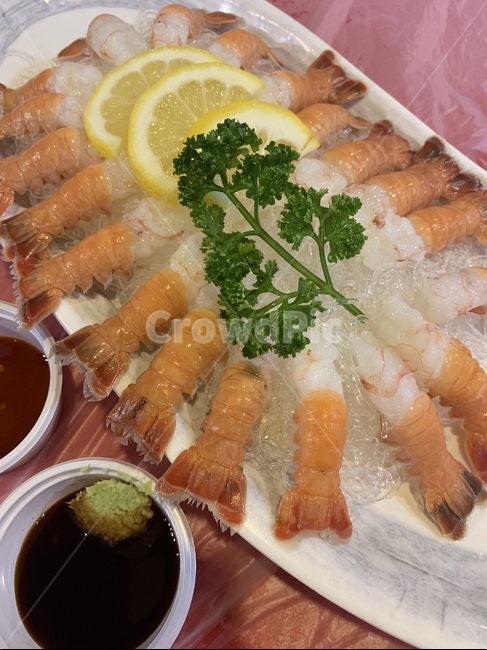 딱새우회,딱새우,새우회,레몬,회,해산물,초장,바닷가,바다음식,새우,포장마차,안주,안주거리