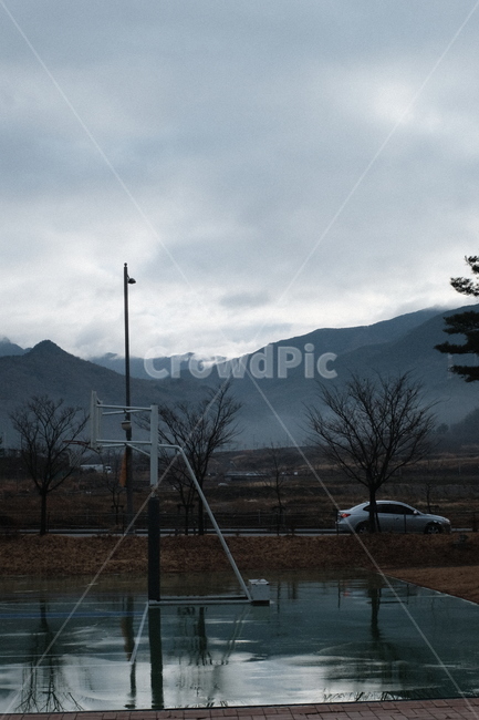 nature,자연,농구,농구장,농구대,basketball,basketballstand,rain