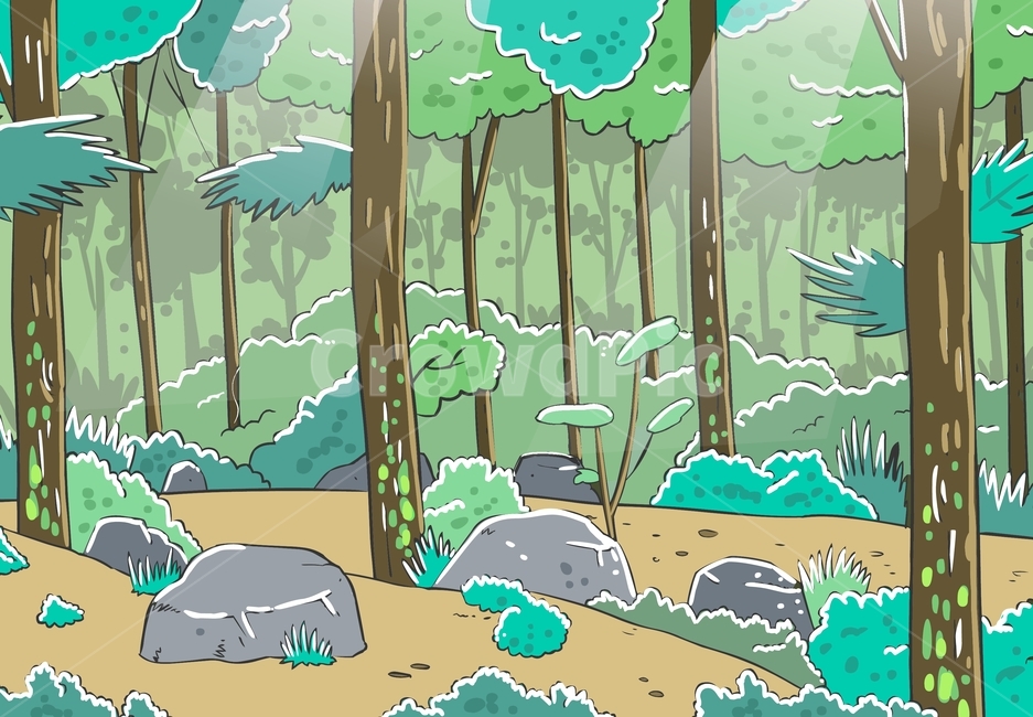 natural,landscape,풍경화,풍경그림,백그라운드,예쁜,아름다움,예쁜그림,자연,경치,경관,자연경관,풍경,자연풍경,배경,하늘,낮,실외,야외,여행지,휴양지,피서,여름,무인,일러스트,일러스트레이션,벡터,벡터일러스트,eps,드로잉,아트,삽화,만화,카툰,디자인,아트클립,클립아트,그림,콘셉트,웹,앱,소스,웹소스,앱소스,휴양림,나무,숱,숲속,산속,이끼,바위,풀,울창,울창함,햇볕,햇빛,그래픽,일러스트레이션,graphic,illustration