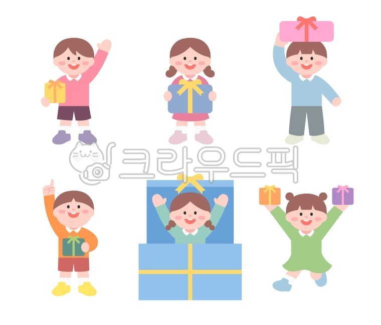 Children,children's characters,cute children,daycare,kindergarten,elementary school students,friends,birthday party,birthday gift,gift,gift box,gift wrapping,children's day event,children's day event,children's day,anniversa